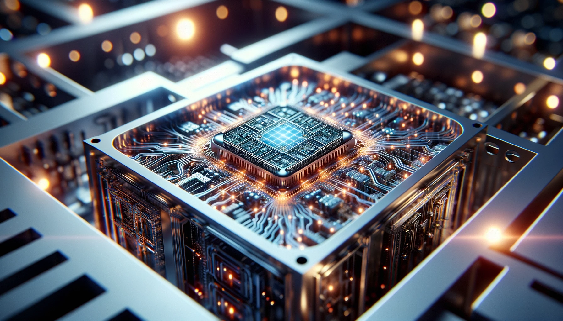 量子コンピュータのイメージ画像